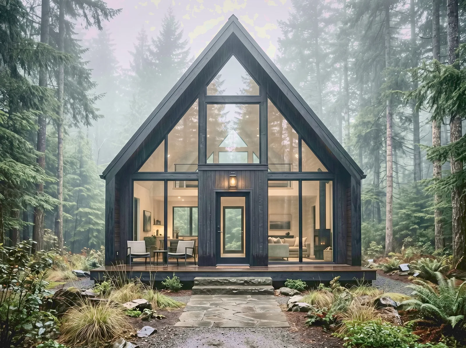 A-Frame Luxury · частен проект в Пирин